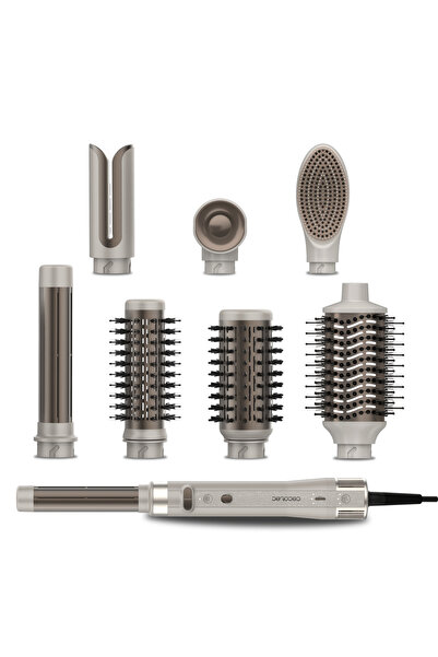 CECOTEC CeramicCare 8in1 Saç Şekillendirme Seti | Çok Başlıklı Fön Seti