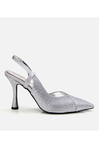Hotiç Γυναικείο Stiletto Lame Stone με ανοιχτή πλάτη