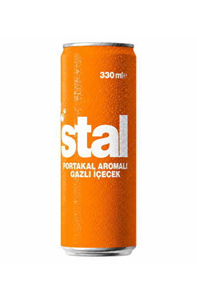 Kristal Portakal Aromalı Gazlı İçecek 330 ml 6'lı