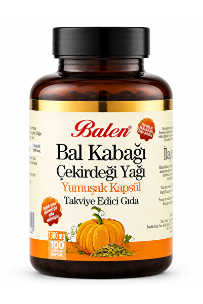 Balen زيت بذور اليقطين كبسولة ناعمة 1380 ملغ*100