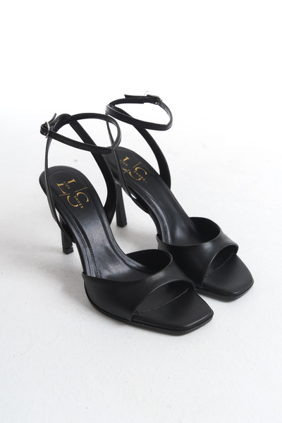 Liza Shoes DAİSY Kadın Topuklu Bilekten Bağlamalı Ayakkabı A025-K101