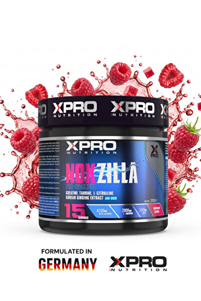Xpro Nutrition Noxzilla Pre-Workout 270gr Ahududu Aroma