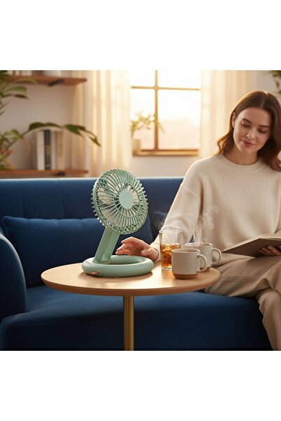 OEM Ventilator de masa, birou, pliabil, incarcare USB, consum redus, portabil...