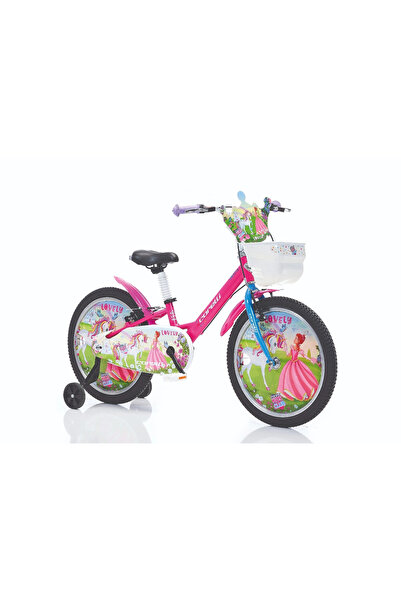 Corelli CORELLİ LOVELY KIZ ÇOCUK BİSİKLETİ V 20 JANT PEMBE MAVİ
