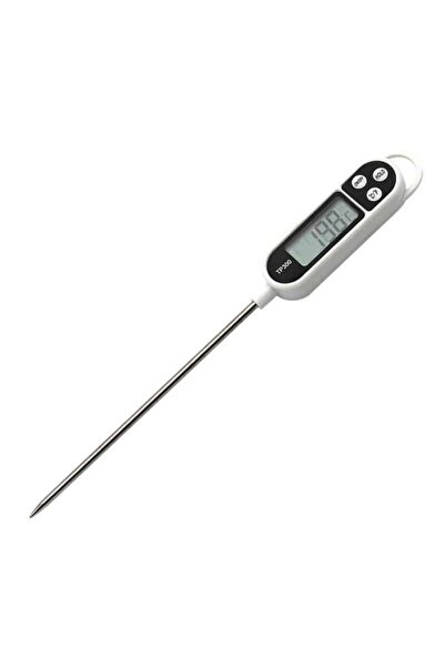 Edman Digital food thermometer rod, LCD display, 3 buttons and automatic shut...