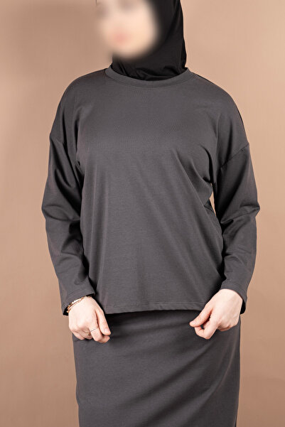 Vauva Oversize Cotton Long Sleeve Tshirt 25542