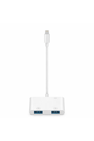 Skygo محول كاميرا ZR540 بمنفذين USB ومنفذ Lightning واحد