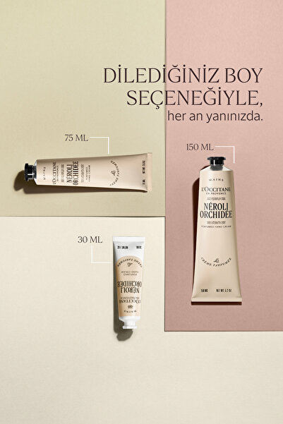 L'Occitane Néroli Orchidée El Kremi, Shea Yağı, Vanilya ve Portakal Çiçeği Özü İçeren Besleyici ve Nemlendirici, 30 ml
