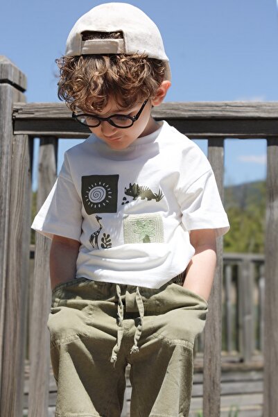miabambim Safari Dream Boy's Suit Khaki