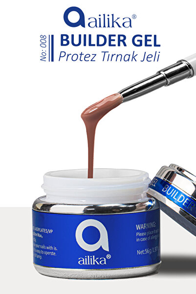 Ailika Protez Tırnak Jeli - No:08 Premium Builder Gel 56ml