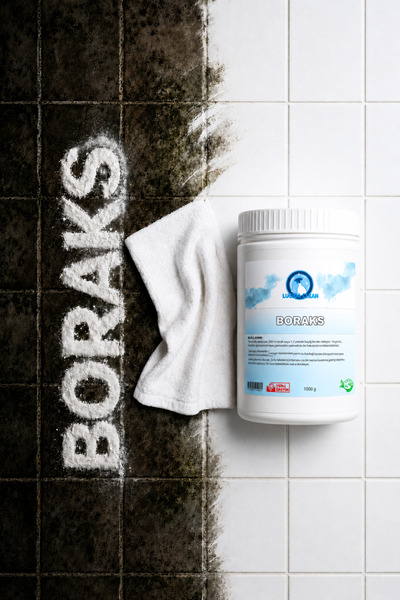 BADEX Lucida Clean Saf Boraks 1000 Gr. Doğal Temizlik, Leke Sökücü, Çamaşır G...