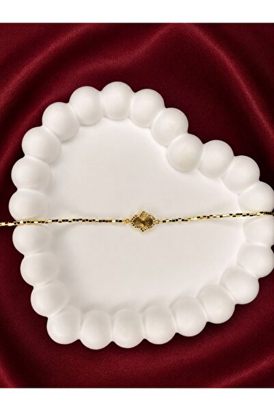 FİLORA 14k Gold Kaplama Fatma Ana Eli Bileklik