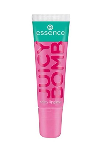 Essence Luciu de buze Juicy Bomb roz transparent, 10 ml
