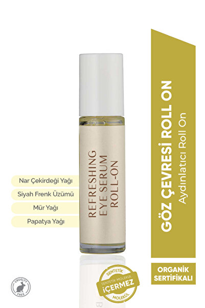 Bioterra Organik Canlandırıcı Roll-on Göz Çevresi Serumu 10 ml - Çizgi Ve Kır...