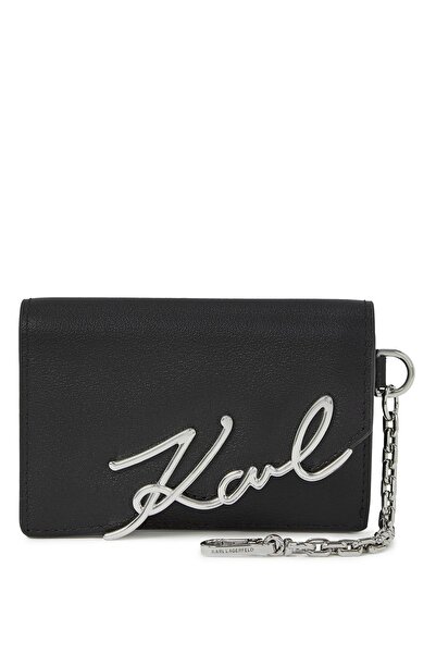 Karl Lagerfeld Czarny portfel damski A4W320191av