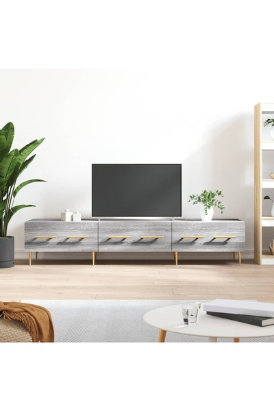 Concept Dulap TV, stejar sonoma, 150x36x30 cm, lemn prelucrat