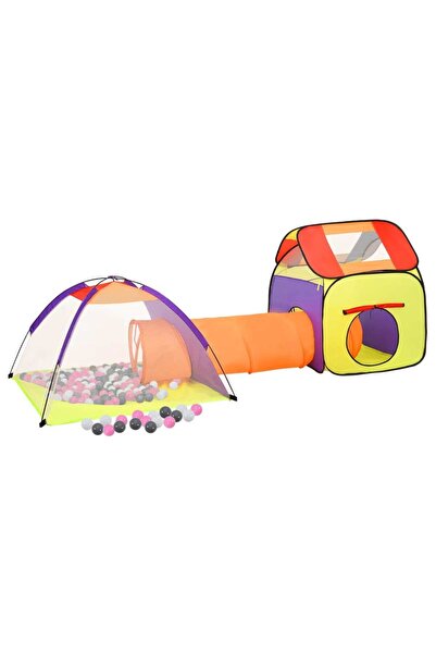Concept Cort de joacă pentru copii 250 bile, multicolor, 338x123x111 cm
