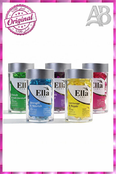ella care Ela Vitamin Oil Capsules for Hair, a Variety of Types That Your Hai...