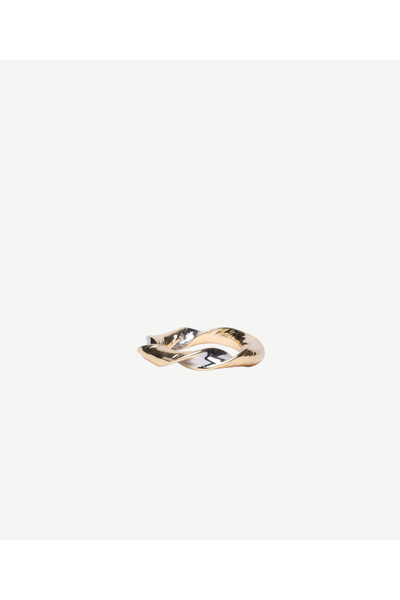 Yargıcı Two-Color Spiral Ring