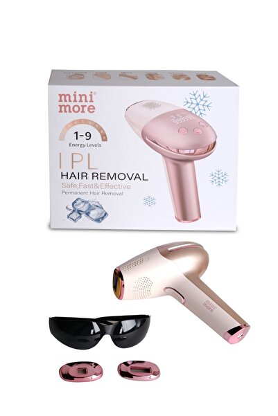 Beauty Professional Buz Başlıklı IPL Lazer Epilasyon Cihazı 999.999 Flash 9 Enerji Seviyeli Lazer
