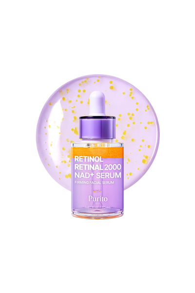 Purito Retinol 0.1% + Retinal 0.1% Anti-Aging Facial Serum | for Wrinkles, Fi...