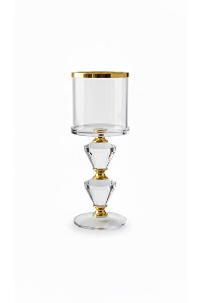 Sembol LORENA GOLD KRISTAL MUMLUK 7X7X19 CM