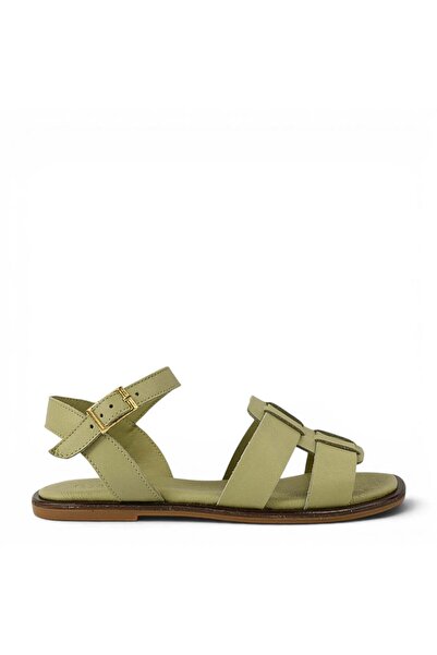 Anna Viotti Sandale casual, femei, ANNA VIOTTI, D58-2316 verde, piele 39