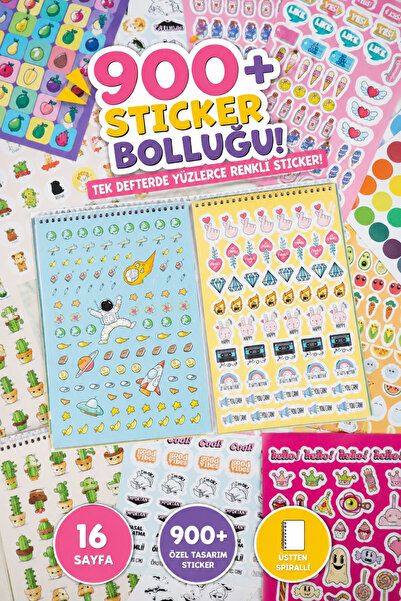OGTWO StickArt Book Motivasyon Sticker Etiket Defteri Planner Bullet Journal ...