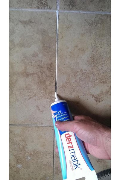 Hesaplı Hırdavat Derz Matik Hazır Derz Dolgu 380 Gram Gaga Uçlu Beyaz