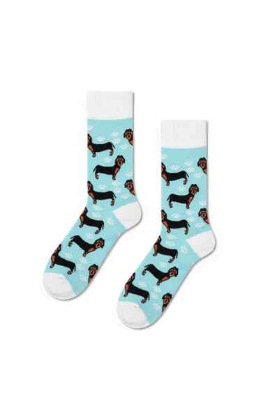 CARNAVAL SOCKS Многоцветни унисекс чорапи с мотив куче