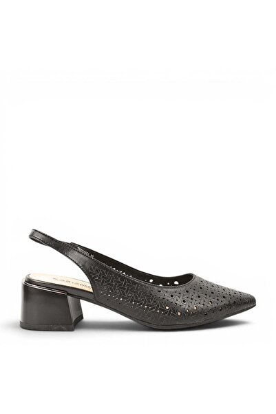 Karisma Sandale elegante, damă, KARISMA, JY60005A negru, piele, toc 36