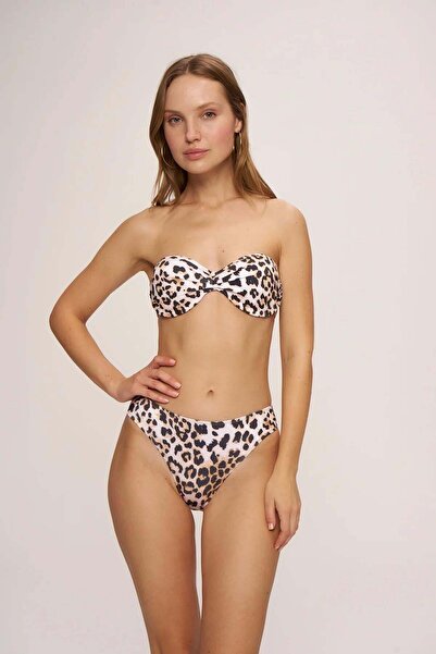 Pierre Cardin Dolgulu Straplez Bikini