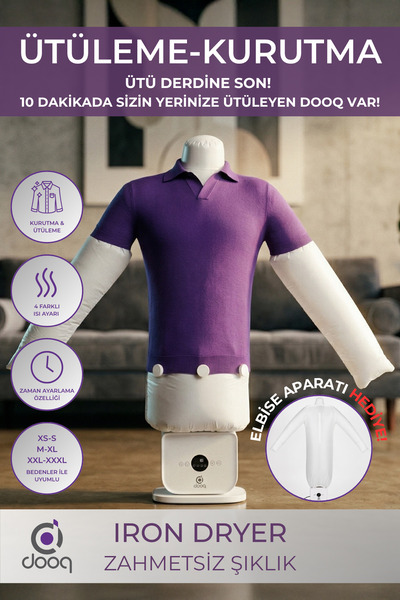 DOOQ Iron Dryer | Otomatik Ütü ve Kurutma