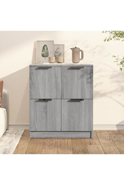 Concept Servantă, sonoma gri, 60x30x70 cm, lemn prelucrat