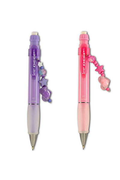 Serve Deep Charm 0.7 Pastel Şeker Pembe-Lavanta Versatil Kalem Seti