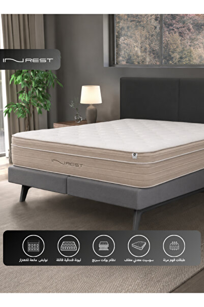 INREST مرتبة طبية فائقة النعومة مقاس 120x200x27 - موديل IR19