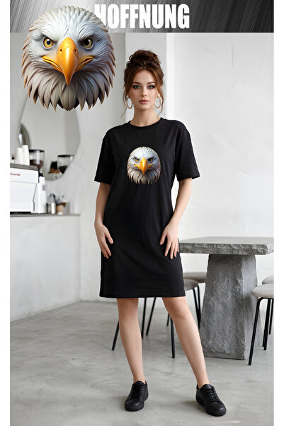 HOFFNUNG Tricou cu mânecă scurtă pentru femei, cu decolteu, rochie, cămașă de...