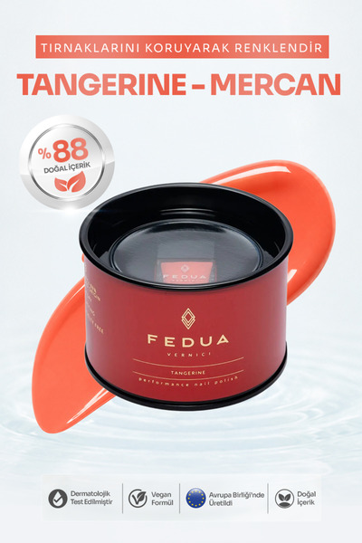 Fedua Tangerine Mercan Oje 11 ml
