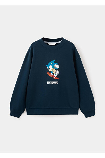 MANGO Kids Sonic sweatshirt