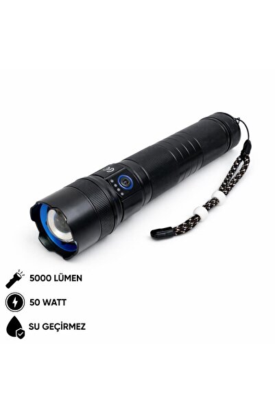 Alan Şarj Edilebilir El Feneri - Wison - 5000 Lümen - 50 Watt