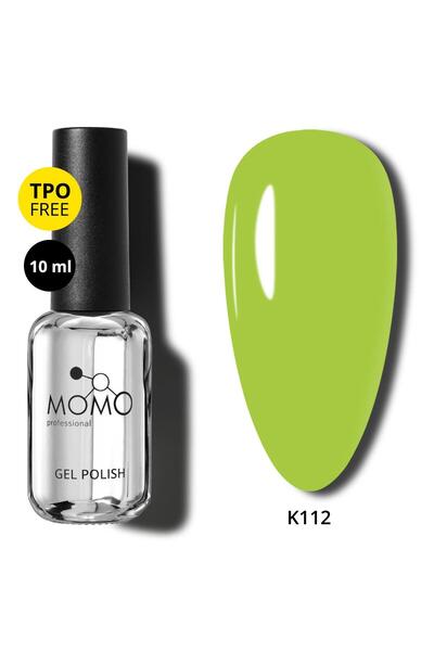 MOMO professional Kalıcı Oje K112, Fıstık Yeşili, 10 ml