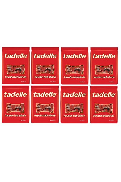 Tadelle Mini Fındık Dolgulu Sütlü Çikolata 200 gr X 8 Pk