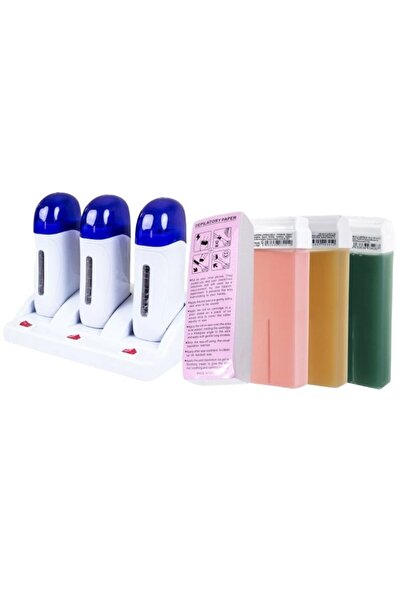 OEM Set complet de epilare cu ceară, diverse arome, Nr. 4