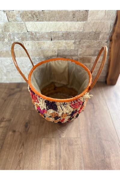 Bohemian Indonesian Natural Straw Handmade Rainbow Bohemian Beach Bag