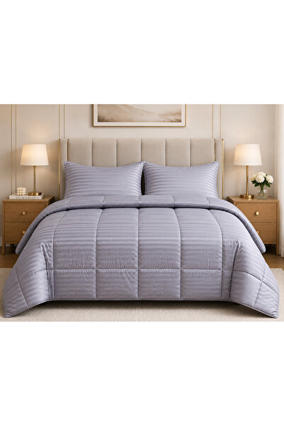 HOME AURAA Casablanca 3 pcs AC Queen Quilt set 160×200 CM I 100% Cotton I 300...