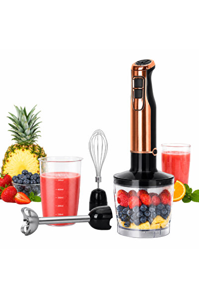 Sofia Concept Set blender manual 4 în 1 Mix Master 30XQB, lamă din oțel inoxi...
