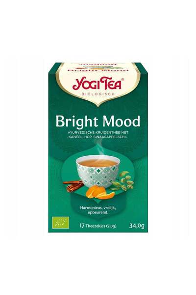 Yogi Tea Ceai Organic pentru o stare de spirit bună, 17 pliculețe 34g