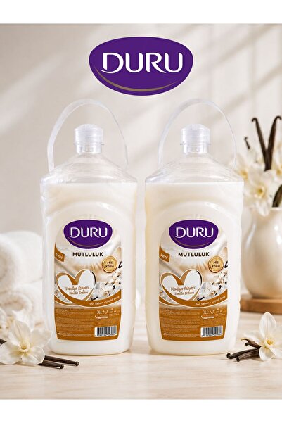 Duru Mutluluk Serisi Vanilya Özlü Sıvı Sabun 2 Adet x 3 Litre