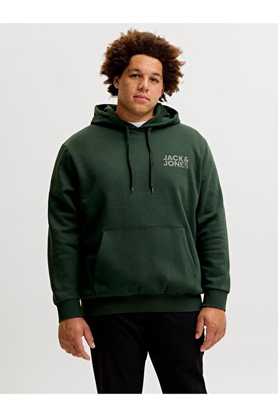 Jack & Jones Plus Kapuzenpullover Plus Size Logo Kapuzenpullover