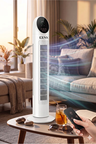 Primo Plus 40W pedestal fan with remote control, three speeds-DX2619